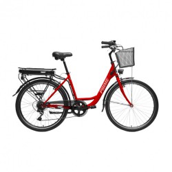 Hecht PRIME RED piros elektromos kerékpár (2 év garanciával)