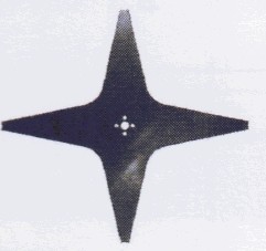 Bozótvágókés négyágú (rk-486)