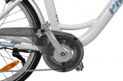 Hecht PRIME WHITE fehér elektromos kerékpár (2 évgaranciával)